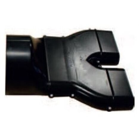 Unelvent – Adaptateur gaine plate à ronde 125mm – Conduit extra-plat pour ventilation – Étanchéité renforcée – Compatible CO50 et accessoires