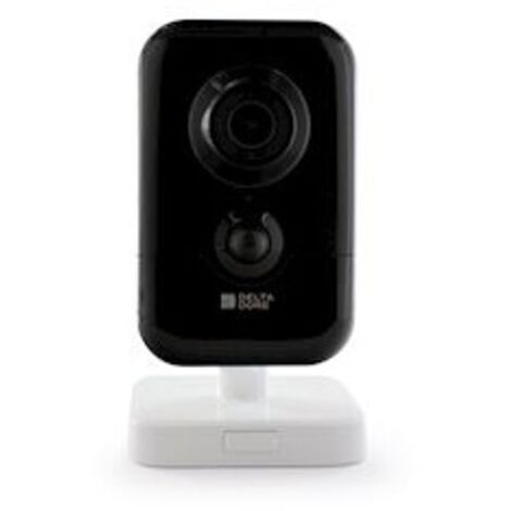 Delta Dore – Caméra de surveillance intérieure connectée wifi full HD 1080p – Vision nocturne – Grand angle 130° – Audio bidirectionnel – Sirène intégrée (1/3)