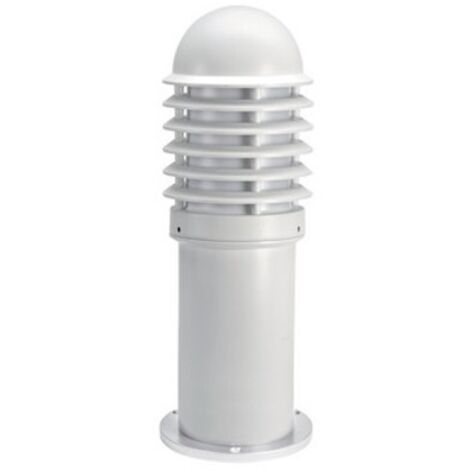 CALEO 1 Borne Ext. IP44 IK07 blanc E27 100W max. Lpe non incl. haut.42cm ARIC 1778 (1/3)