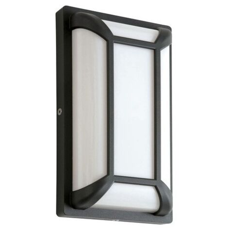 CAMILLE 1 Appl. Mur Ext. IP65 IK07 graphite LED intég. 10W 3000K 375lm ARIC 50542 (1/3)
