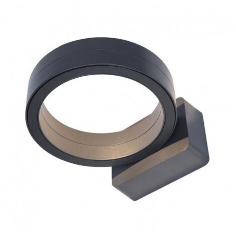 Applique LED SEMILLON - 16W Miidex Lighting®  blanc-chaud-3000k - anthracite (1/5)