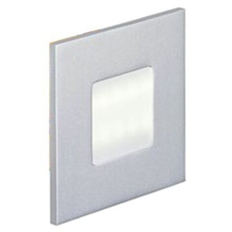 BALIZ 2 Encastré Mur carré fixe gris LED intég. 1,8W 4200K 40lm ARIC 50264 (1/5)