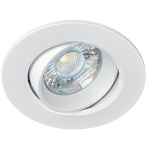 Aric – Encastré plafond LED 10W 4000K 1000lm – IP20 – Basculant 30° – Pour intérieur – 50404 (1/6)