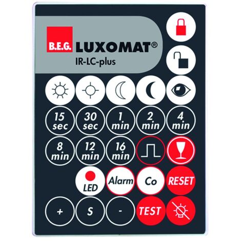 IR-LC-plus télécommande à infrarouge pour LC-plus LUXOMAT 92095 (1/2)