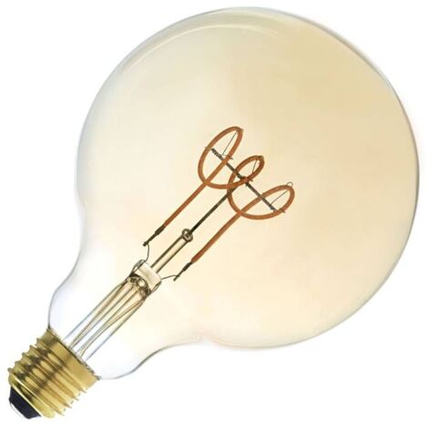 Lpe déco globe E27 LED 3,5W 2200K 130lm Cl. Enrg G 25000H dimmable ambrée ARIC 20021 (1/5)