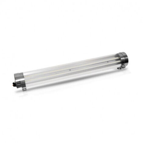 Tubulaires LED étanches IP67 IK10 TUBA 1200x80mm - 4000K Blanc neutre - CLR - 40W