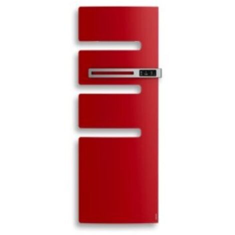 Radiateur sèche-serviettes Serenis mât droite 500W Rouge passion ATLANTIC 850538 (1/3)