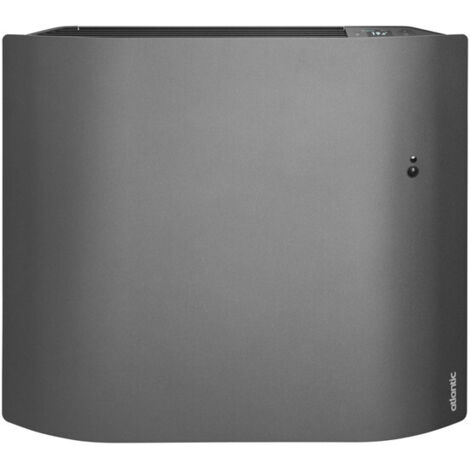 Radiateur connecté Divali pilotage intelligent plinthe 1500W gris étoilé ATLANTIC 507633 Sens: Horizontal - Puissance: 750 W - Couleur: Gris étoilé - Dimensions: 565 x 540 x 110 mm