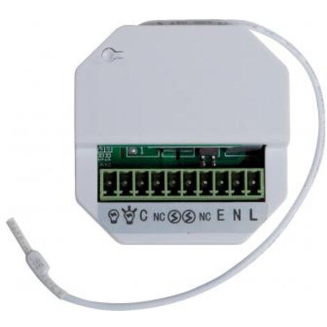 Récepteur radio pour motorisation – Contrôle de la lumière – Compatible avec systèmes CAME – 1YE0136 (1/2)