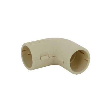 Coude équerre 90° IP40 diam.16mm sable RAL1015 LEGRAND 06222