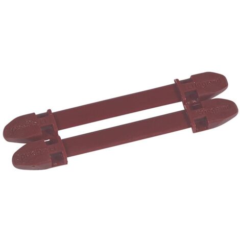 100 Porte-repères rouge Duplix 7 caractères LEGRAND 038452 (1/2)