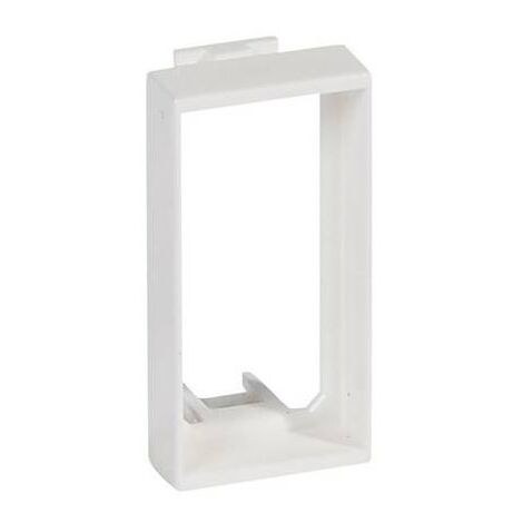 Adaptateur Mosaic pour intégration mécanisme Mosaic 50mm 1 module Blanc LEGRAND 079154