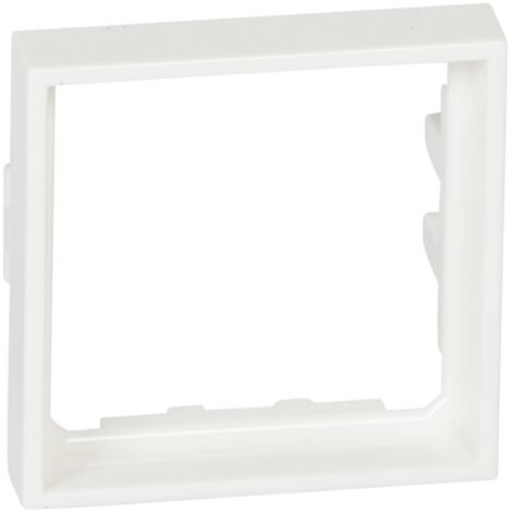 Adaptateur pour remplacer un ancien mécanisme Mosaic 50x50mm sans changer la plaque et le support 2 modules LEGRAND 079153