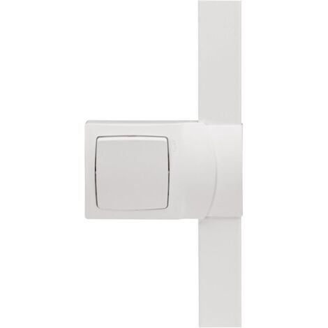 Legrand – Cadre 1 poste pour moulure 16/16-25-32-40 blanc – Installation verticale/horizontale – Compatible DLPlus – 31406