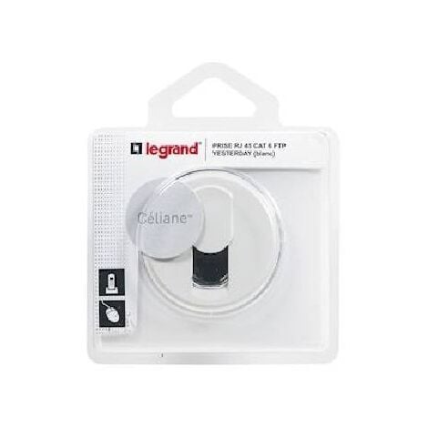 PRISE RJ45 CAT6 STP CELIANE BLANC LEGRAND 067719