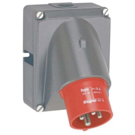 S.CON 32A 3P+T 400V PLAST 44 LEGRAND 052873 (1/2)