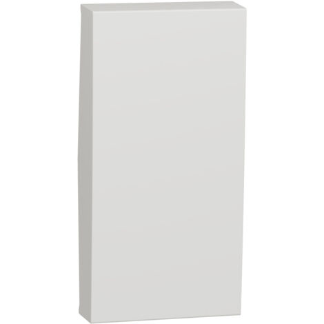 Unica enjoliveur interrupteur ou bouton-poussoir 1 mod Blanc SCHNEIDER NU910018 (1/5)
