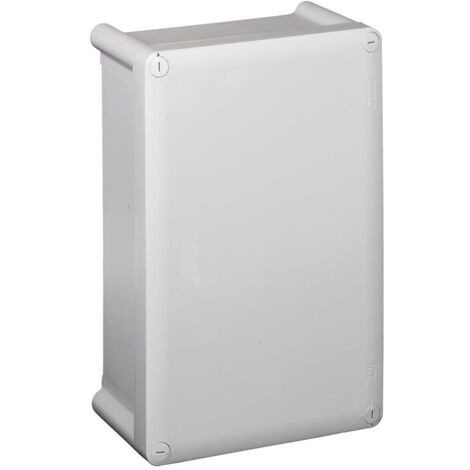 Boîtier industriel plastique IP55 IK07 270x170x86mm avec couvercle opaque RAL7035 LEGRAND 035970