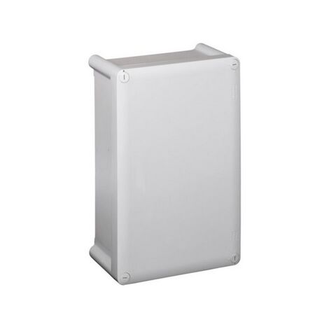 Boîtier industriel plastique IP55 IK07 270x170x86mm avec couvercle opaque RAL7035 LEGRAND 035970