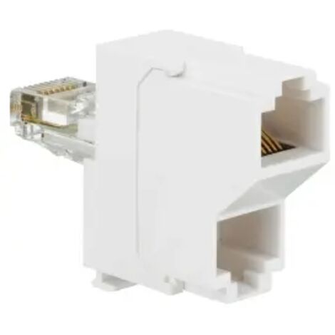 LEGRAND ? PRISE 2 X RJ45 CONNECTEURS RJ45 032745 TEL/ETHERNET