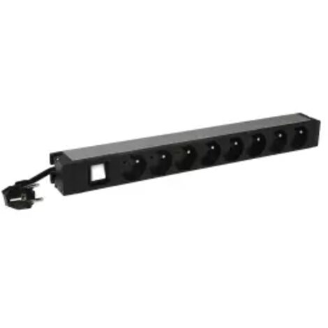 PDU avec interrupteur à voyant 19 pouces 1U LCS³ avec 8 prises 2P+T LEGRAND 646822