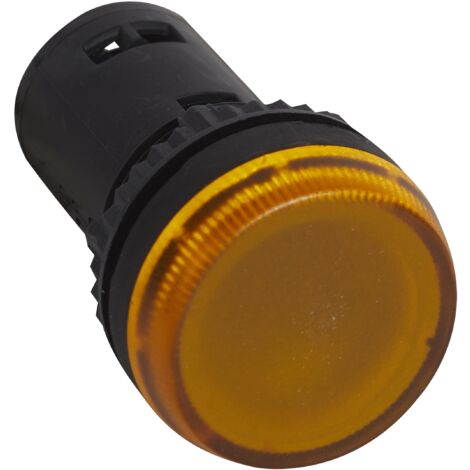 Voyant monobloc avec LED intégrée IP69 Osmoz complet jaune 130 V LEGRAND 024609