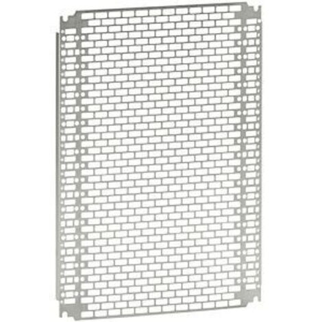 Plaque perforée Lina 25 pour coffret Atlantic, Atlantic Inox et Marina hauteur 700 x largeur 500 LEGRAND 036018 (1/2)