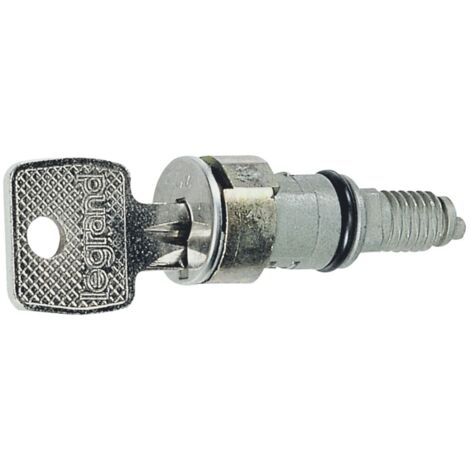 Barillet à clé pour clé n°1242E pour coffret Atlantic et Marina LEGRAND 036825 (1/2)