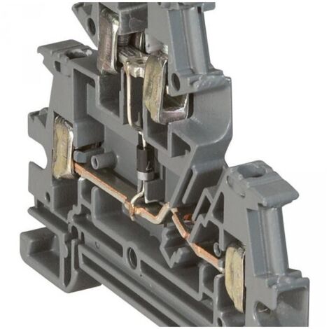 Bloc de jonction à fonction à vis viking 3 avec 2 jonctions 2 étages à diode LEGRAND 037155 (1/2)