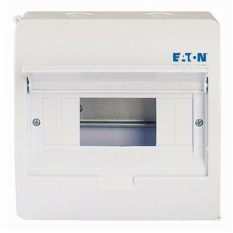 Coffret en saillie IP40 1 rangée 8 mod porte blanche 000281690 EATON BC-O-1/8-TW-ECO (1/3)