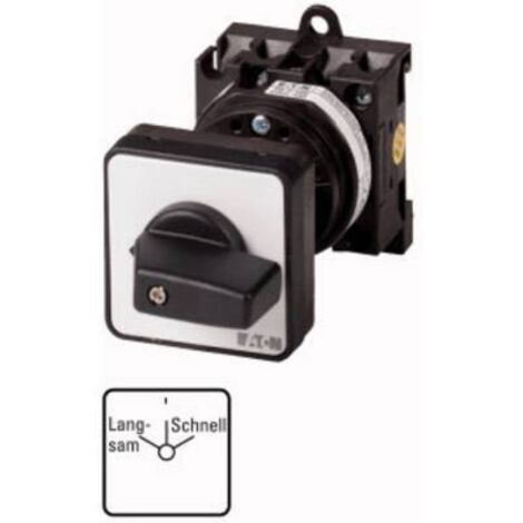 Inverseur cont.: 4 0A à acc. à rappel encastré fixation arrière 000003196 EATON T0-2-15435/Z (1/2)