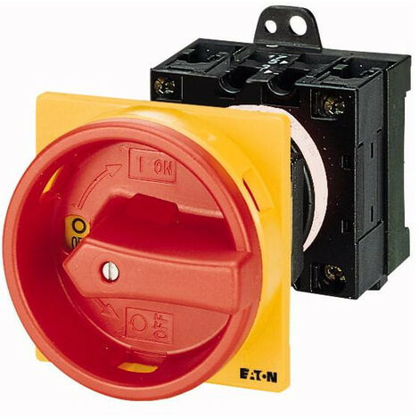Inter. général 2 P 20A 90° verrouillable encastréAvec fixationArrière 000095824 EATON T0-1-102/V/SVB (1/4)