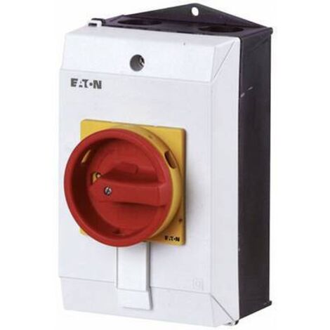 Inter. général tripolaire + 2F + 1O 20A 90° verrouillable en saillie 000207157 EATON T0-3-15683/I1/SVB (1/2)