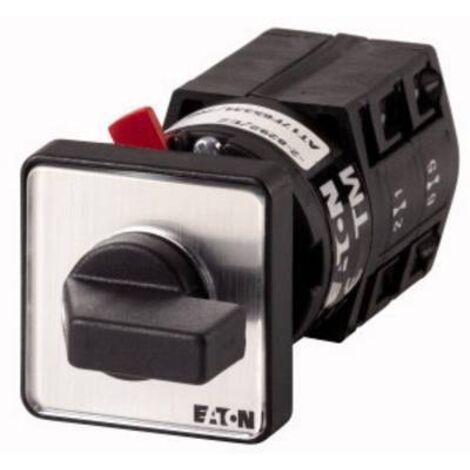 Commutateurs à gradins Contacts: 3 10 A plastron: 0-3 45 ° 3 crans 45° à accrochage Montage e EATON TM-2-8241/EZ (1/2)
