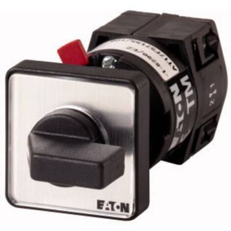 Commutateurs Marche Contacts: 1 10 A plastron: STOP I 30 ° à rappel Montage encastré avec fixa EATON TM-1-8174/EZ (1/2)