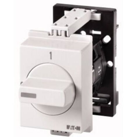 Inverseurs Contacts: 4 10 A plastron: HAND-0-AUTO 60 ° à accrochage Montage encastré en tablea EATON TM-2-15432/IVS (1/2)