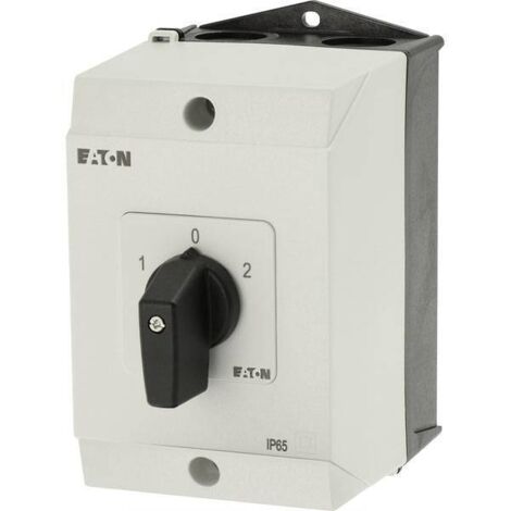 Inverseur Contacts: 5 32A plastron: 1-0-2 45° à accrochage en saillie 000207188 EATON T3-3-8401/I2 (1/5)