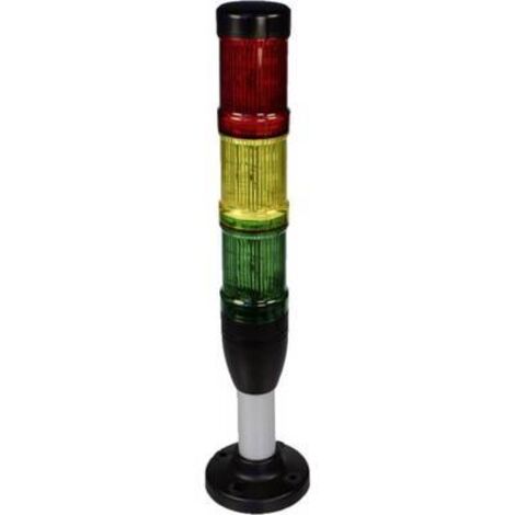 Appareil complet rouge jaune verte LED 24 V avec base 100 mm EATON SL4-100-L-RYG-24LED (1/2)