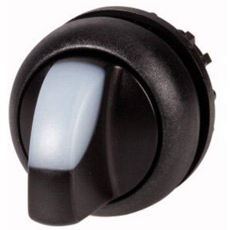 EATON 216824 M22S-WRLK-W BOUTON SÉLECTEUR COLLERETTE PLASTIQUE LEVIER NOIR 1 PC(S) (1/4)