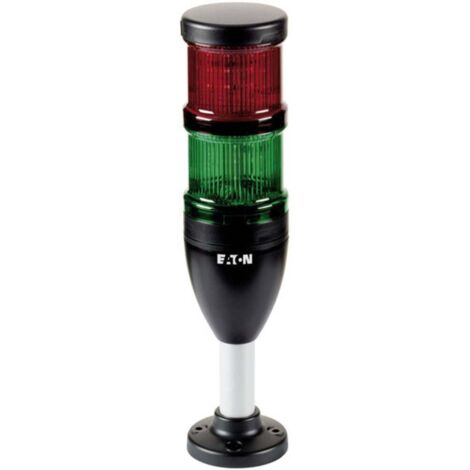 Appareil complet rouge - vert LED 24 V avec base 100 mm EATON SL7-100-L-RG-24LED (1/4)