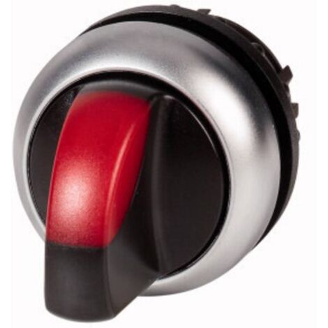 Eaton 284394 M22-WLKV-R Bouton sélecteur collerette plastique levier noir 1 pc(s) (1/4)