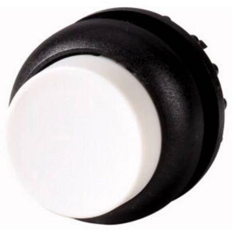 Bouton-poussoir saillant blanc à rappel EATON M22S-DH-W (1/2)