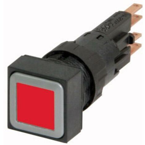 Bouton-poussoir lumineux rouge à rappel EATON Q18LT-RT (1/5)