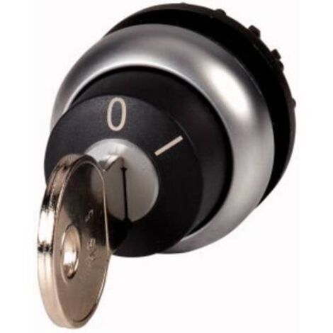 Bouton à clé 2 positions à rappel EATON M22-WS-MS5 (1/2)