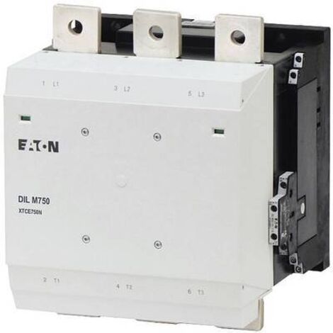 Contacteur de puissance 3p+2F+2O 400kW/400V/AC3 EATON DILM750/22(RA250) (1/2)