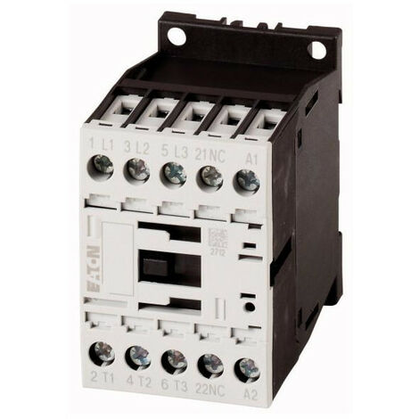 Contacteur de puissance 3p+1O 5.5kW/400V/AC3 EATON DILM12-01(24V50HZ)