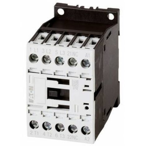 Contacteur Eaton série Eaton Moeller, 3 pôles , 1 NF, 12 A, 400 V, 5,5 kW ( Prix pour 1 ) (1/2)