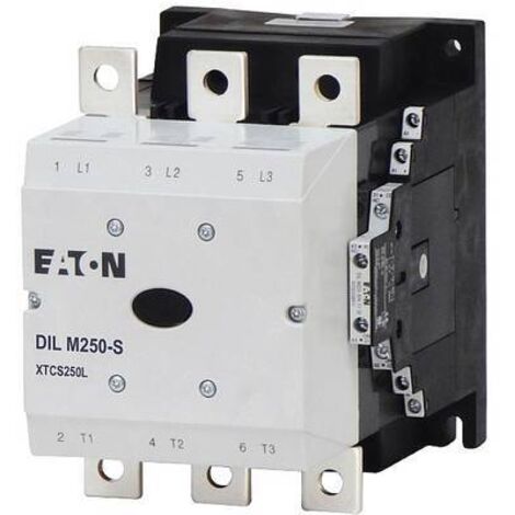 Contacteur de puissance 3p+2F+2O 132kW/400V/AC3 000274190 EATON DILM250-S/22(220-240V50/60HZ) (1/2)
