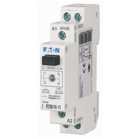 Relais dinstallation Eaton Z-R230/16-20 ICS-R16A230B200 Tension nominale: 230 V, 240 V Courant de commutation (max.): 1 (1/3)