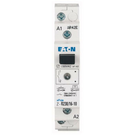 Relais d'installation 16A 1NO 24V AC 50/60Hz avec diode LED Z-R24/16-10 ICS-R16A024B100 (1/3)